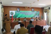 Kankemenag Aceh Barat Sosialisasikan PMA No 8 Tahun 2018
