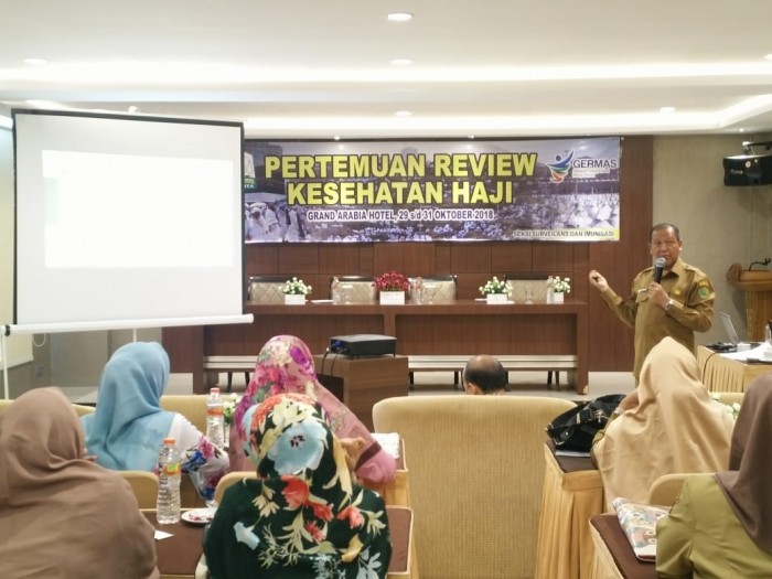 Di Dinkes, Kakanwil Paparkan Kesehatan Jemaah Penentu Layak Keberangkatan