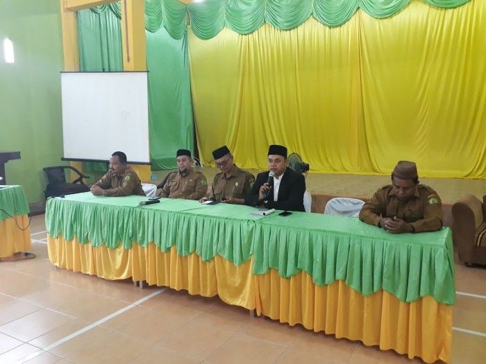 H. Riswanto Sampaikan Hadis Tiga Golongan Orang Yang Tidak Diangkat Pahala Shalatnya