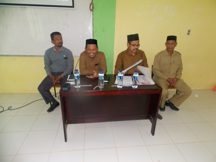 Jelang UNBK 2019, Kepala Madrasah Tsanawiyah Se Kabupaten Atim Gelar Rakor 