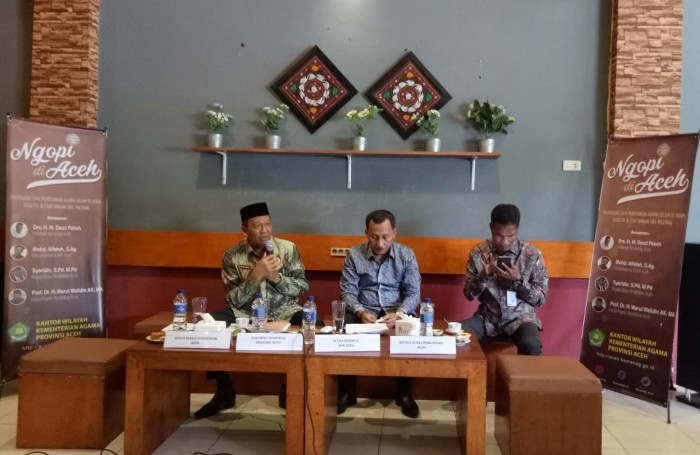 NGOPI, Lahirkan Komitmen Bersama Kemenag-Disdik untuk Kemajuan Pendidikan Aceh