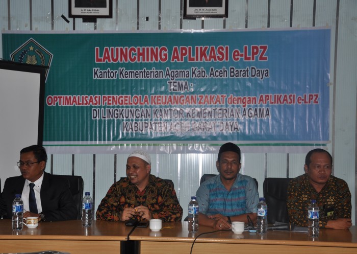 Tiga Peserta Diklat Pim IV Kemenag Abdya Launching Proyek Perubahan