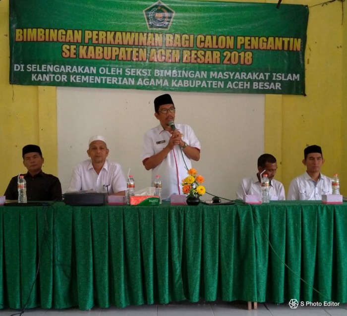 Kankemenag Abes Gelar Bimbingan Perkawinan Pra Nikah Angkatan XI