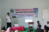 Kakankemenag Abdya Buka Bimwin Angkatan Terakhir Tahun 2018