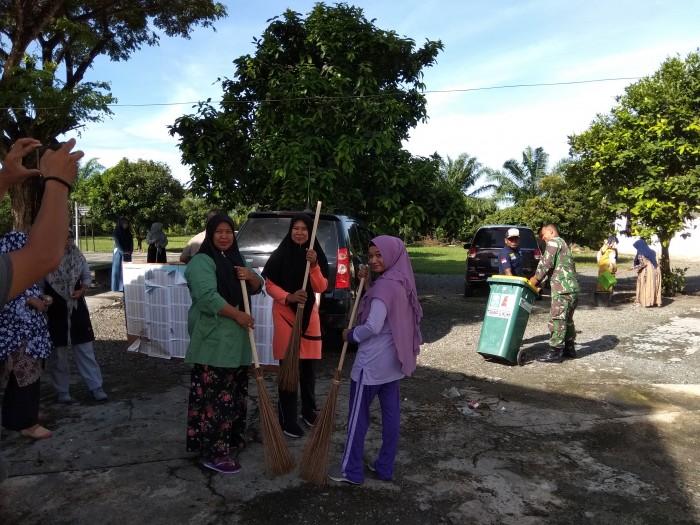 Gotong Royong Masal Jelang Pelaksanaan MTQ Kab. Nagan Raya 