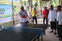 Meriahkan HAB ke 73, Kankemenag Aceh Utara Gelar Turnamen Tenis Meja