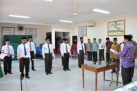 Kakankemenag Aceh Barat Lantik Delapan Penghulu Fungsional