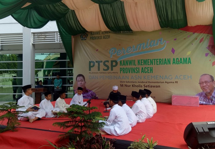 Drama Suka Duka Penyuluh Meriahkan Peresmian PTSP