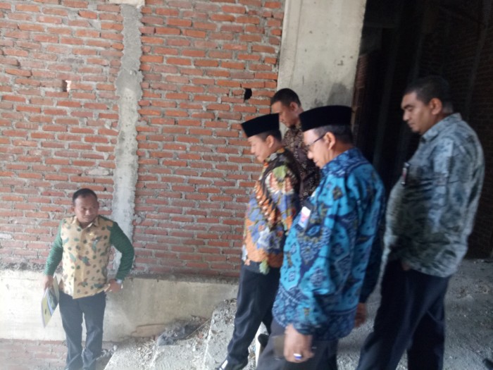 Usai Resmikan PTSP, Sekjen Kemenag RI Tinjau Asrama Haji Aceh