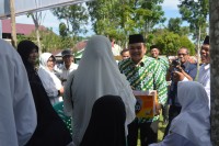 Walikota Subulussalam Kejutkan Peserta dan Undangan Saat Upacara HAB