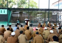 H Faizal Adriansyah Sampaikan Tausiah di Kanwil Kemenag Aceh