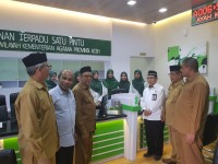 Tinjau PTSP Kemenag Aceh, Ini Kata Walikota Banda Aceh