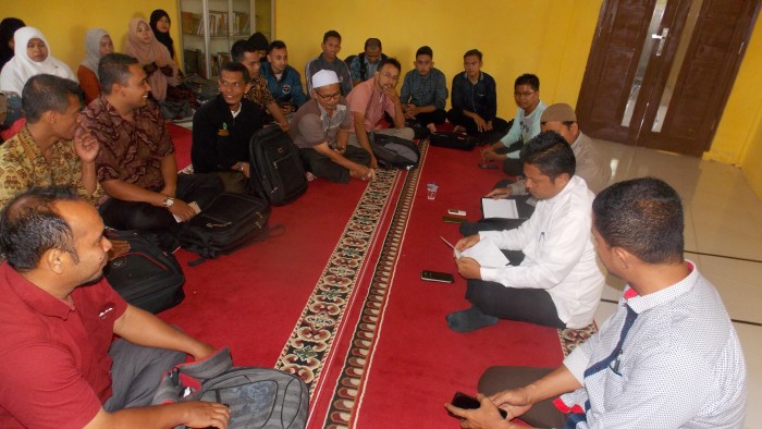 Seksi Penmad Kemenag Aceh Timur Bentuk Tim UNBK/ UAMBN-BK MTS dan MA