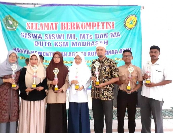 KSM Banda Aceh: MTsN 1 dan MIN 11 Juara Umum
