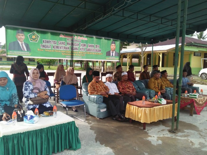 Kasi Pendis Buka KSM Tingkat Subulussalam