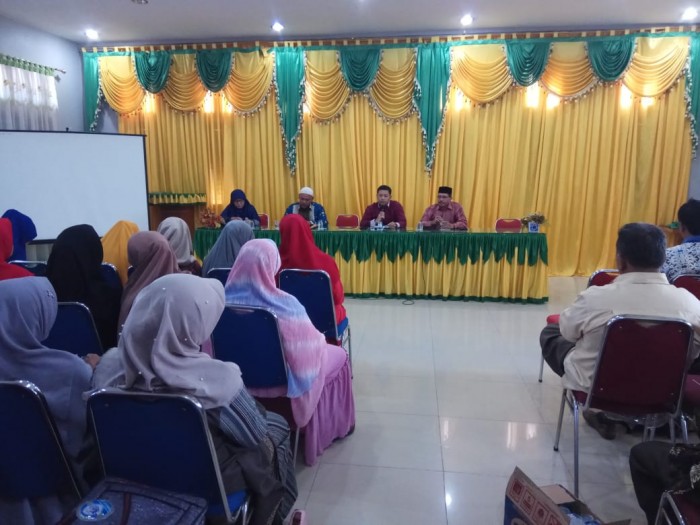 Aceh Timur : Kasi PAIS Gelar Rakor Pentas PAI 