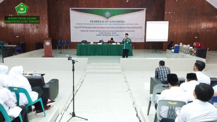 Kakankemenag Berikan Pembekalan Kepada Mahasiswa PPL & PKL STAIN Gajah Putih Takengon