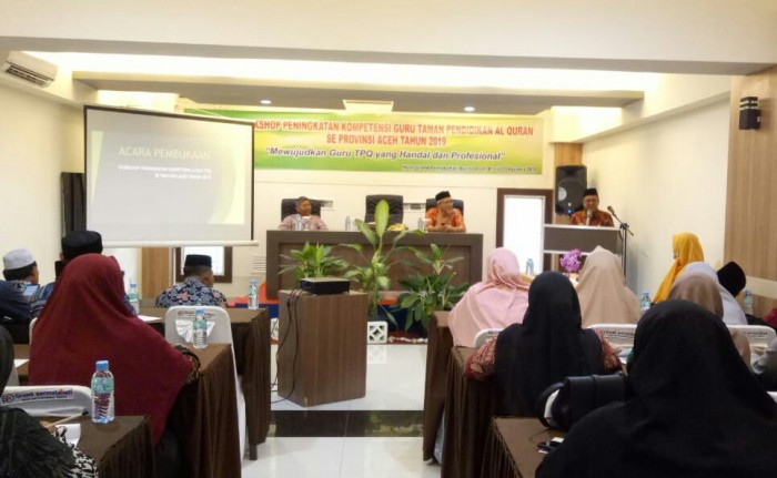 Workshop Peningkatan Kompetensi Guru TPQ, Guru Harus Punya Strategi dan Inovasi