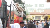 Ba’da Isya, Kloter 12 BTJ Aceh Tengah Berangkat ke Embarkasi Aceh