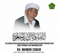Sebelum Launching Ma`had Aly Babussalam, Daud Pakeh Pimpin Doa untuk Almarhum KH Maimoen Zubair