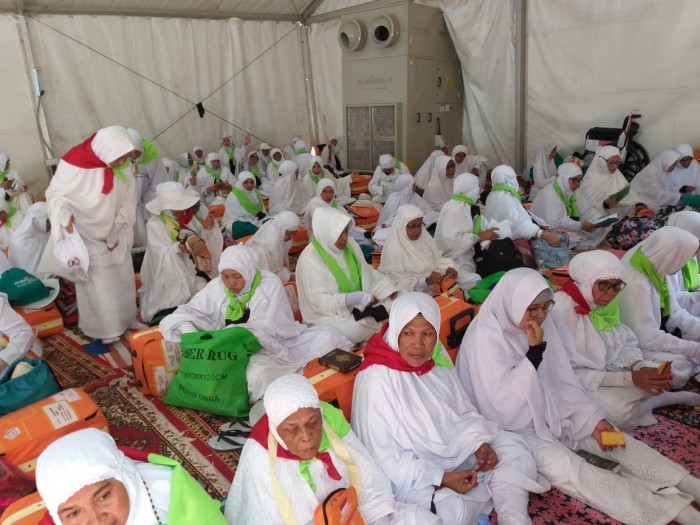 JCH Aceh Tiba di Arafah