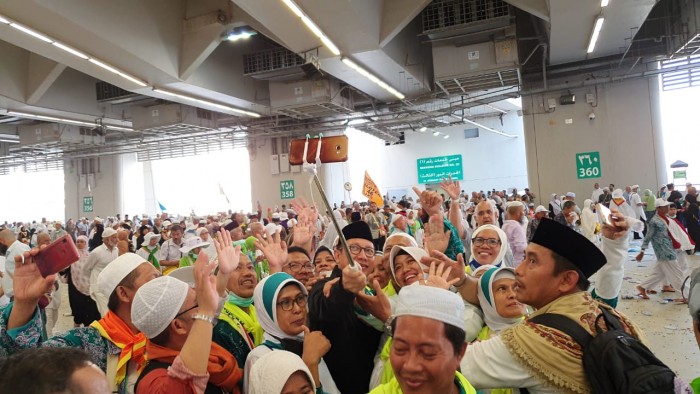 Pasca Hujan Kondisi Mina Kondusif, Jemaah Haji Aceh Dalam Kondisi Sehat
