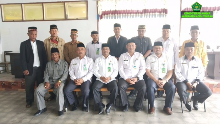 4 Kepala KUA Kecamatan dalam Kabupaten Aceh Tengah Diantar Tugas
