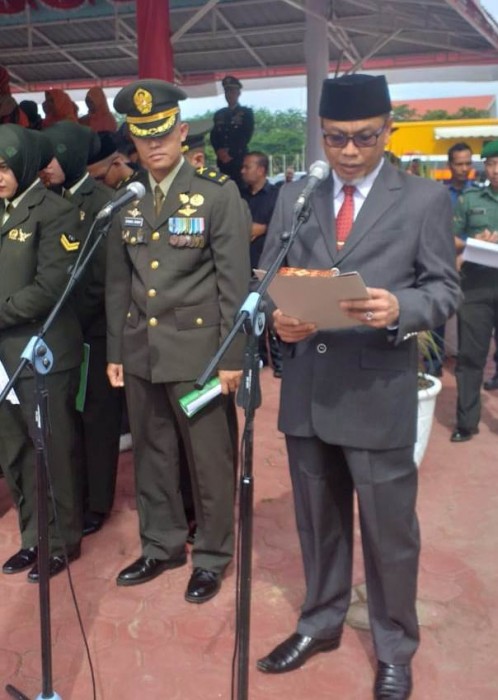 Pemerintah Aceh Peringati HUT RI ke 74, H. Asy’ari Pimpin Doa