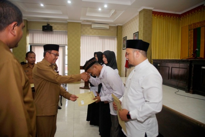 125 CPNS Kemenag Aceh Terima SK, Kemenag Ingatkan Integritas dan Loyalitas
