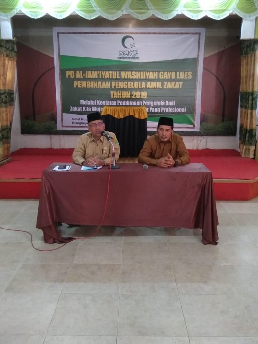 Drs. H. MAIYUSRI BUKA KEGIATAN PEMBINAAN PENGELOLAAN AMIL ZAKAT