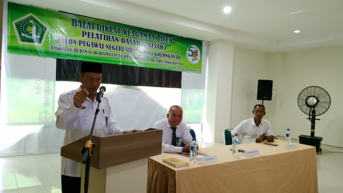 Calon ASN Kemenag Aceh Diajak Jaga Kebersamaan