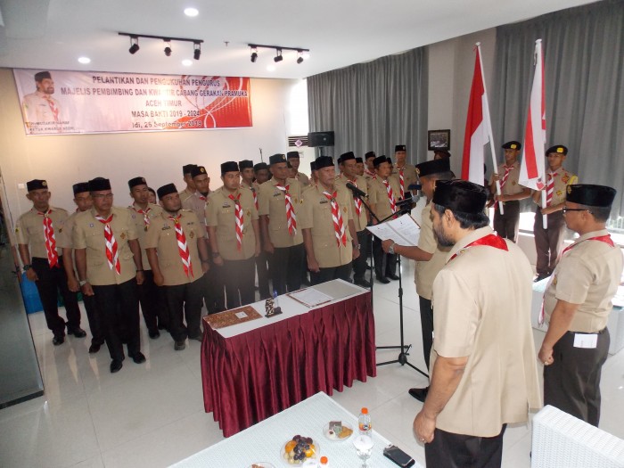 H Mulkan Dilantik Jadi Wakil Ketua Bidang Binawasa