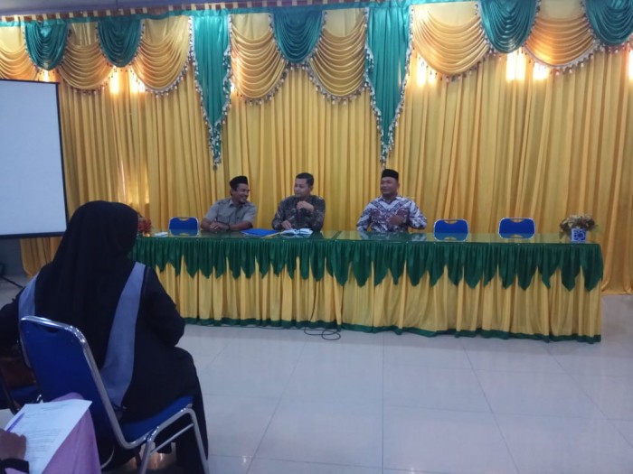 Kasi PAIS Kemenag Aceh Timur : Pretest Guru Ukur Kompetensi Guru