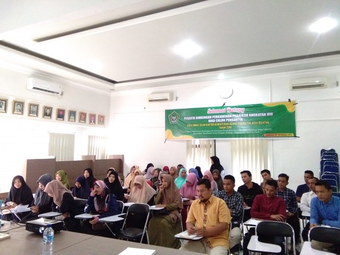 Seksi Bimas Islam Kembali Adakan Bimwin Angkatan Ke VIII