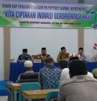 Rakor dan Evaluasi Program Pendidikan Diniyah dan Pontren Ditutup