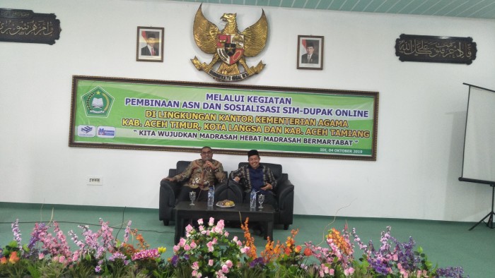 Di Aceh Timur Kabag TU Bina ASN Tiga Kabupaten / Kota