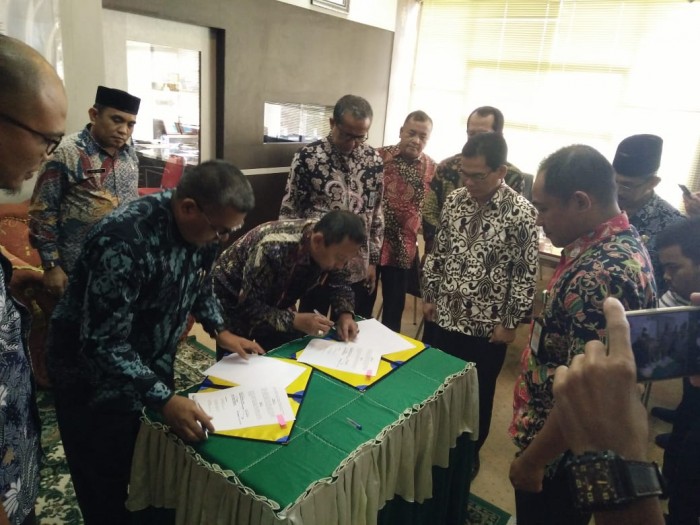 Bupati Simeulue dan Kakanwil DJPB ACEH Jalin MoU Pinjam Pakai Aset