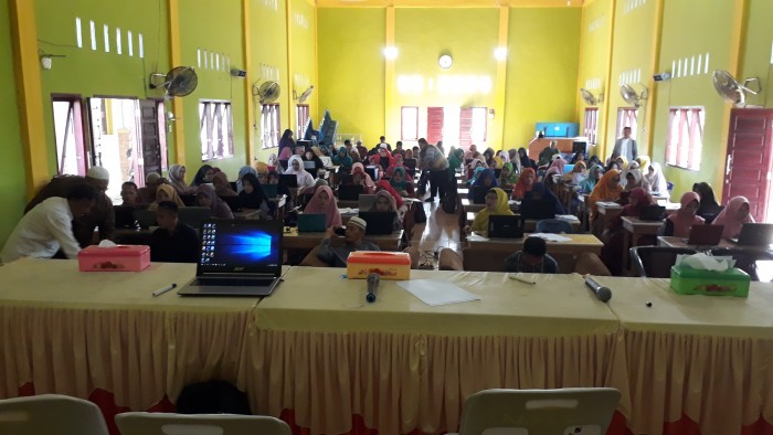 Pelaksanaan UKG di Tamiang