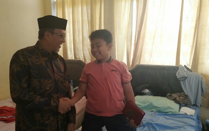 Kunjungi Penginapan Kontingen Pentas PAI Aceh di Makassar, Kakanwil: Tampil dengan Performa Terbaik