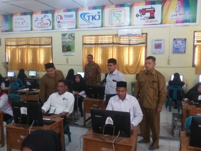 Guru PAI Lima Kab/Kota Ikut Pretest PPG Berbasis Online Di Aceh Timur 