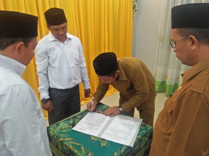 Kemenag Aceh Timur Kembali Lantik 1 Orang Pengawas Madrasah