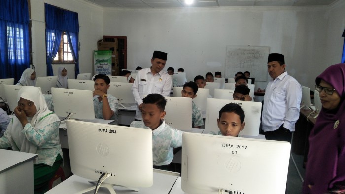 Sampai Hari Terakhir, Pelaksanaan UAMBNBK di Aceh Tiimur Berjalan Lancar