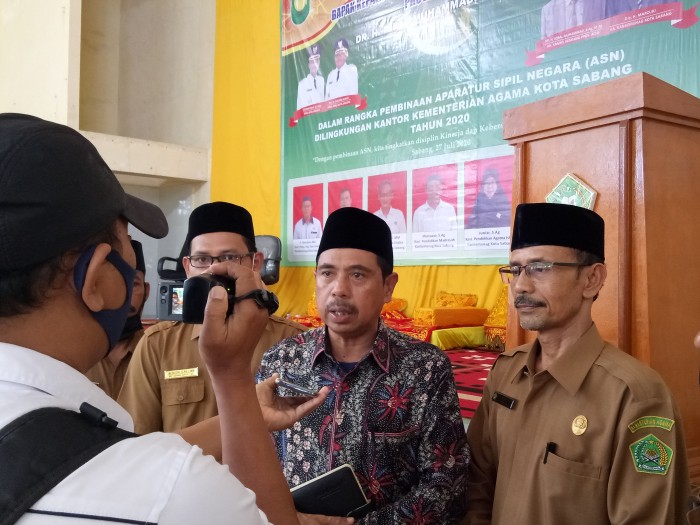 Pembinaan di Sabang, Kakanwil Ingatkan ASN Bijak Gunakan Medsos