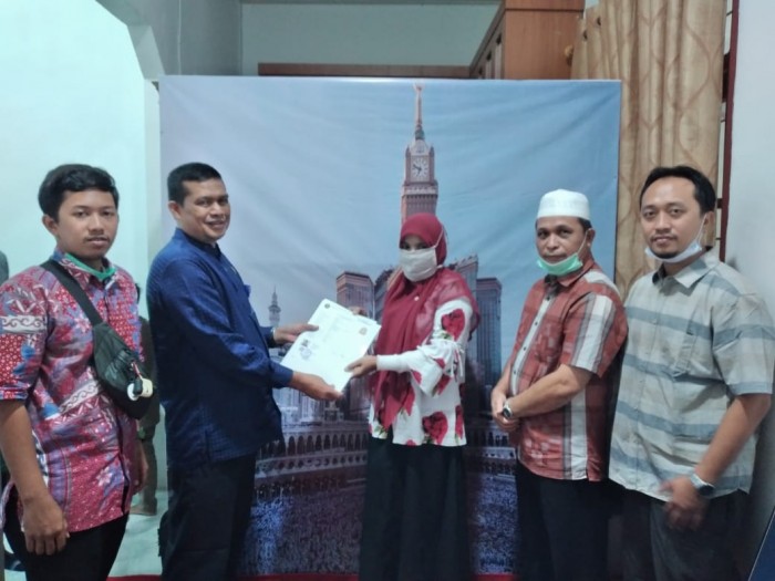 Kankemenag Kota Lhokseumawe Fasilitasi Pelimpahan Nomor Porsi Bagi Empat Jamaah Haji