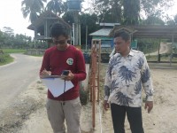 Kemenag Aceh Timur Lakukan Pengukuran Tanah Wakaf di Nurussalam