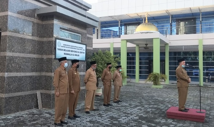 Apel Jelang Akhir Bulan Kabid PHU: Syukuri dan Evaluasi Diri