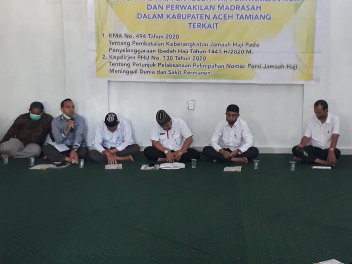 Kankemenag Aceh Tamiang Gelar Rakor PHU dan Syukuran Mushalla Al-Ikhwan