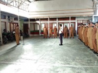 Pimpin Apel Perdana Pasca Dilantik, Kakankemenag Langsa : Pelantikan Ini adalah Takdir dari Allah SWT