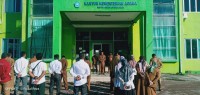 Pimpin Apel, Kasubbag TU Kankemenag Subulussalam Sampaikan ini kepada Pegawai
