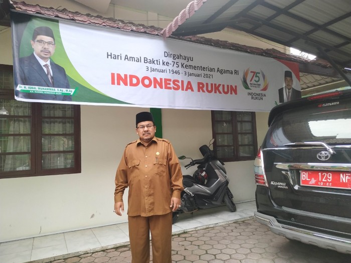 Sambut Hari Amal Bakti Ke 75, Kankemenag Kota Lhokseumawe Mulai Matangkan Sejumlah Persiapan 